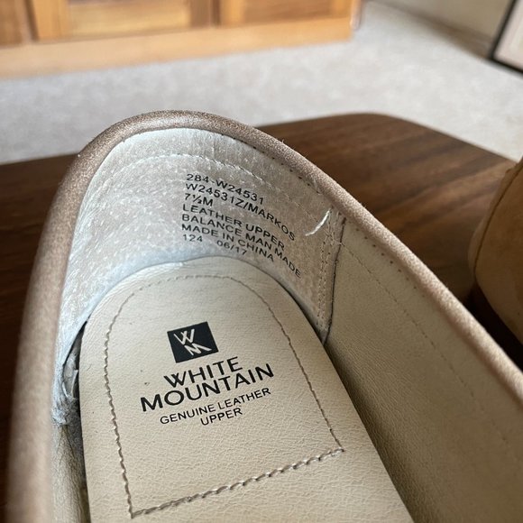 White Mountain Women's Deutzia Slip On Loafers 7.5 - Picture 7 of 11